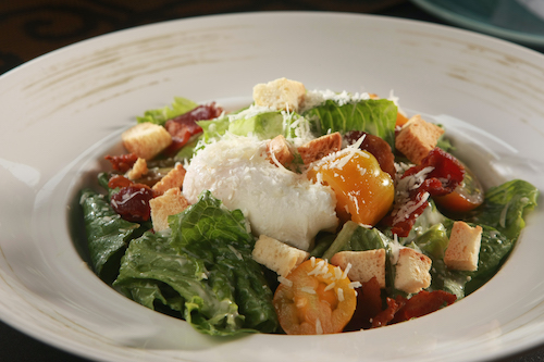 Salad caesar trung chan