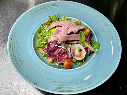 Salad kieu Nga thit nguoi