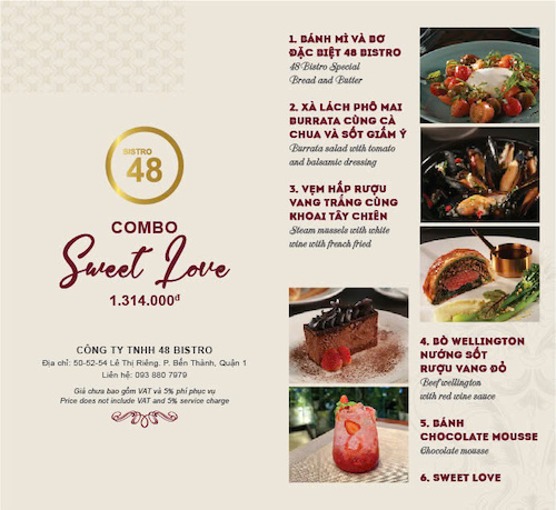 3 combo thượng hạng cho ngày 20/10 2 Combo le1