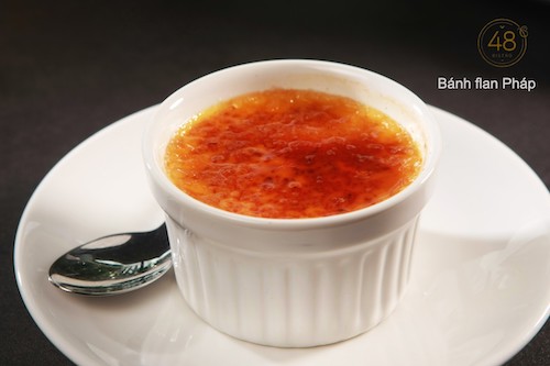 Khi hương vị thay lời tri ân - Nhà hàng 48 Bistro tại TP.HCM 5 Banh flan Phap