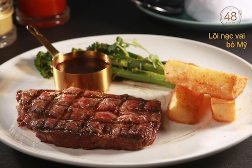 Khi hương vị thay lời tri ân - Nhà hàng 48 Bistro tại TP.HCM 6 Loi nac vai bo My